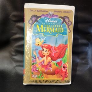 Disney The Little Mermaid vintage VHS